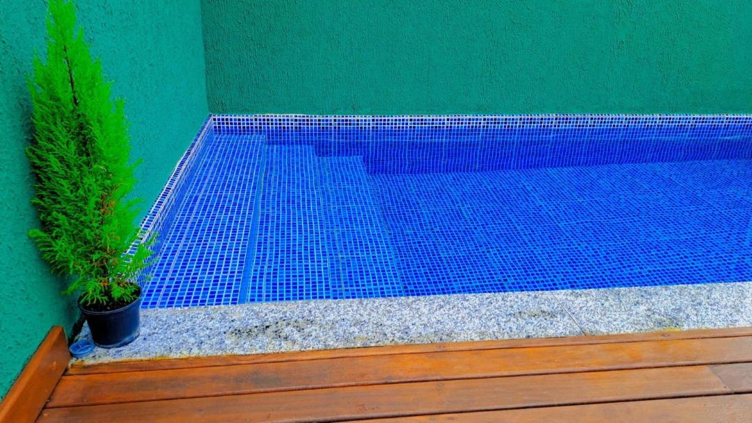 Cobertura Com Piscina - Praia Da Enseada Guarujá Exterior foto